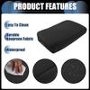 INFINAUTO Armrest Protector Cover Pad, for Mazda CX-5 2017 2018 2019 2020 2021 2022 2023 Neoprene Fabric Black, 1 Pc view 4