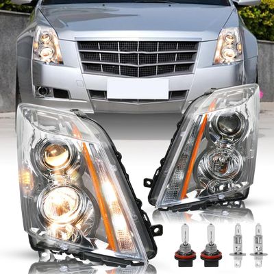 Projector Headlight Assembly Replacement for 2008-2014 Cadillac CTS