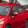 Voron Glass in-Channel Extra Durable Rain Guards for Honda Civic 2012-2015 Sedan, Window Deflectors, Vent Window Visors, 4 Pieces - 200613 view 2