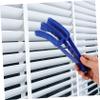 GLEAVI 3pcs Multi-Functional Air Outlet Cleaner Brush for Cars Air Conditioners and Blinds Detachable Design Cloth Material Convenient for Hard Reach Areas view 3