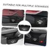 CHILDWEET Car Door Organizer Vehicle Trash Can Compact and Car Garbage Bin User-Friendly Design for Back Seat Storage and Snack Organization view 3