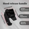 HEVLE Hood Release Handle, Hood Latch Release Pull Handle Replacement for Most Vehicles Truck Hood Parts, Replaces 03335 15741109 view 2