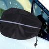 Mobestech Car Side Mirror Covers Snowproof Protector Sleeves for Vehicles Black Durable with Drawstring Design view 3