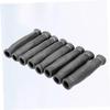 Mobestech 8pcs High Temperature Resistant Fiberglass Spark Plug Wire Insulating Sleeve Protects Wires from Heat Damage Durable Rated Cable Cover Black view 2