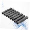 Mobestech 8pcs High Temperature Resistant Fiberglass Spark Plug Wire Insulating Sleeve Protects Wires from Heat Damage Durable Rated Cable Cover Black view 3