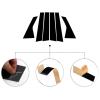 Door Window Pillar Cover for R/Ange R/Over Evoque L551 5-Door 2019-2023 6pcs Car Pillar Posts Door Window Trim Cover view 2