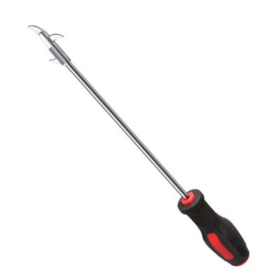 SOLUSTRE Professional Design Car Tire Cleaning Hook Tire Rock Tool Auto Protector Non-Slip Handle Tire Cleaning Hook for Length