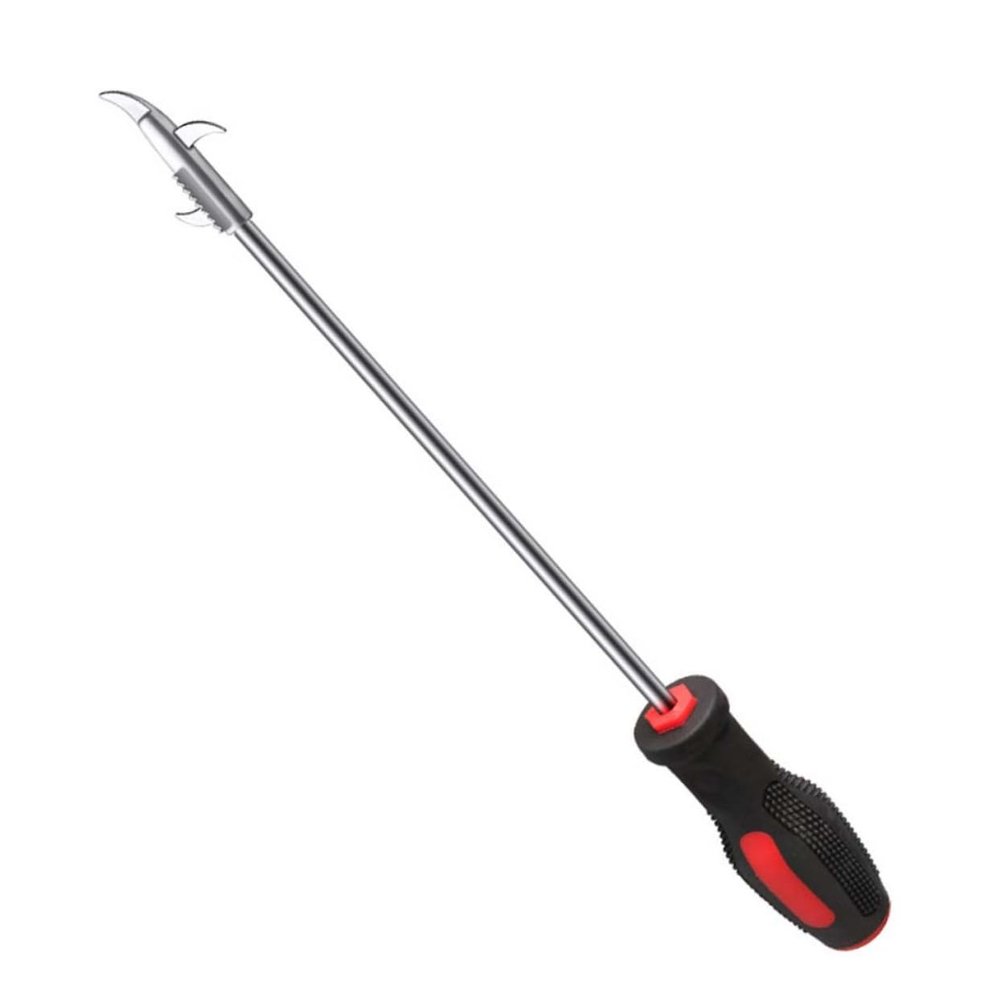 SOLUSTRE Professional Design Car Tire Cleaning Hook Tire Rock Tool Auto Protector Non-Slip Handle Tire Cleaning Hook for Length