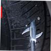 SOLUSTRE Professional Design Car Tire Cleaning Hook Tire Rock Tool Auto Protector Non-Slip Handle Tire Cleaning Hook for Length view 3