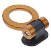 Mobestech Car Trailer Hook Sticker Lightweight Towing Hook Decal for Car Styling Fit Decorative Gold Easy to Install Enhances Vehicle Appearance view 1