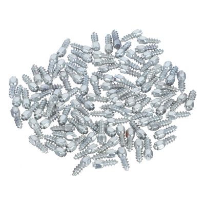 PartyKindom 100pcs Screw Tire Spikes for Cars Motorcycles and Boots Easy to Install Winter Wheel for Enhanced Traction