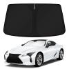 KUST Windshield Sun Shade for 2018-2024 Lexus LC Coupe Accessories Custom Fit Sunshade Sun Visor Protector Foldable Blocks UV Rays Keep Your Car Cooler view 1
