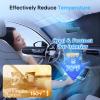 KUST Windshield Sun Shade for 2018-2024 Lexus LC Coupe Accessories Custom Fit Sunshade Sun Visor Protector Foldable Blocks UV Rays Keep Your Car Cooler view 3