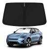 KUST Windshield Sun Shade for 2022-2025 Volvo C40 Recharge, Core, Plus, Ultimate SUV Accessories Custom Fit Sunshade Sun Visor Protector Foldable Blocks UV Rays Keep Your Car Cooler view 1