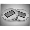 SOLUSTRE Solar Led Cup Holder Coaster Slip Mug Pad Heat-Resistant Acrylic Surface Car Drink Holder view 2
