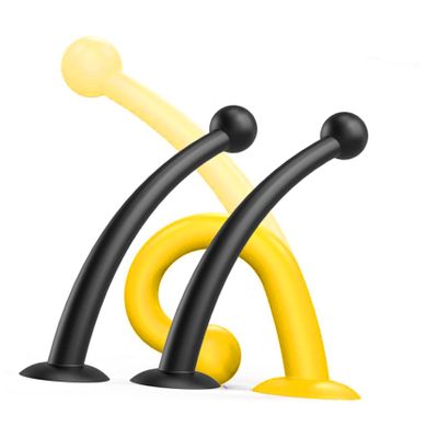 GANAZONO Unique Decorative Tentacles for Helmets Silicone Bee Snail Tentacles Suction Cup Antennae Pair of Motorcycle Accessories