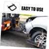 MotorCart Basics Hitch Stabilizer Clamp Heavy-Duty Rattle Trailer Tightener for Secure Towing Easy Installation Construction Fits Standard Hitches view 3
