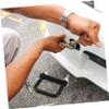 MotorCart Basics Hitch Stabilizer Clamp Heavy-Duty Rattle Trailer Tightener for Secure Towing Easy Installation Construction Fits Standard Hitches view 4