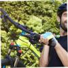 WHAMVOX Convenient Aluminum Alloy Bike Fork Shoulder Cover Easy Install Mountain Bike Cap for Enhanced Protection and Decoration Durable Hollow Design for Comfort view 2