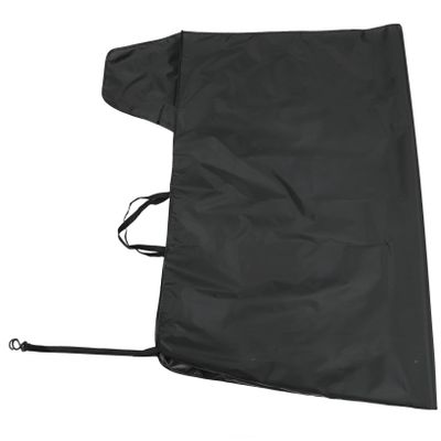 HEALLILY Snow Shield Ice Scraper Seat Winter Car Window Cover Weather Car Blinds Sun Shade Snow Tarp for Mirror Rain Guard UV Black Oxford Cloth