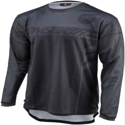 Answer - 25 Arkon Nitrus Jersey Black/Hyper Acid Youth - XS (442638)