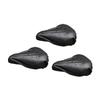 WHAMVOX 3pcs Bike Seat Cover Durable PVC Protective Saddle Rain Cover for Mountain Road and Bikes Black Easy to Use Fits Seats view 1