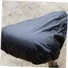 WHAMVOX 3pcs Bike Seat Cover Durable PVC Protective Saddle Rain Cover for Mountain Road and Bikes Black Easy to Use Fits Seats view 2