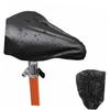 WHAMVOX 3pcs Bike Seat Cover Durable PVC Protective Saddle Rain Cover for Mountain Road and Bikes Black Easy to Use Fits Seats view 4