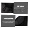 PLAFOPE 1set Car Seat Cover Front Seat Protector for Cars Trucks and Suvs Breathable Woven Design Snaps Protects Against Dirt and Damage Patterned Automotive Accessories view 3