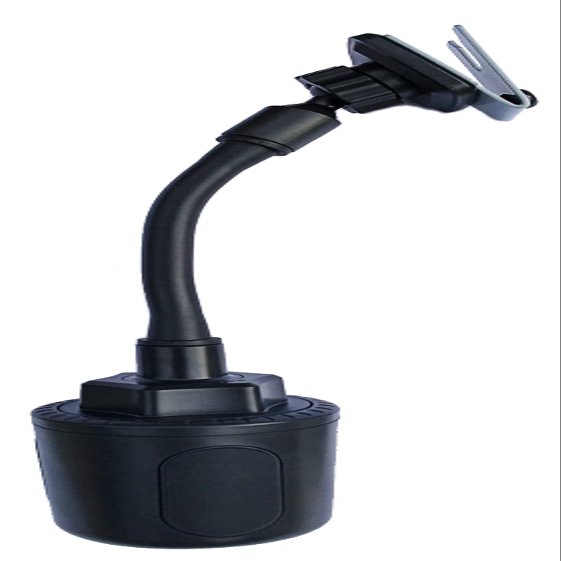 Radio 4x4 JPCHMicMount Two-Way Radio / CB Radio Cup Holder Microphone Mount for all Jeep Model Vehicles including Jeep Wrangler w/ Bonus Cellphone Cradle