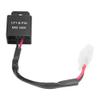 Zerone LED Flasher Relay Solve Rapid Flashing, Plug and Play, Allow LED Bulbs to at a Normal Rate, Fit Most Cars or Motorcycles, 12V 150W 2Pin LED Flasher Blinker Relay with Cable view 3