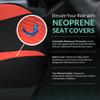 FH Group Custom Fit Car Seat Covers Specifically Made for 2016-2023 Toyota Tacoma, Front Set Red Ultraflex Neoprene, 5 Seater Pickup Seat Covers, Toyota Accessories view 2