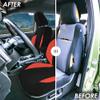 FH Group Custom Fit Car Seat Covers Specifically Made for 2016-2023 Toyota Tacoma, Front Set Red Ultraflex Neoprene, 5 Seater Pickup Seat Covers, Toyota Accessories view 4