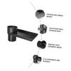 SOLUSTRE 1pc Car Rack Vehicle Organizer Portavasos para Auto Cell Phone Cup Holder Car Water Bottle Holders Car Console Side Plastic Cup Holder Car Cell Phone Car Gap Seat Multifunction Abs view 3