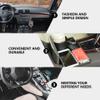 SOLUSTRE 1pc Car Rack Vehicle Organizer Portavasos para Auto Cell Phone Cup Holder Car Water Bottle Holders Car Console Side Plastic Cup Holder Car Cell Phone Car Gap Seat Multifunction Abs view 4
