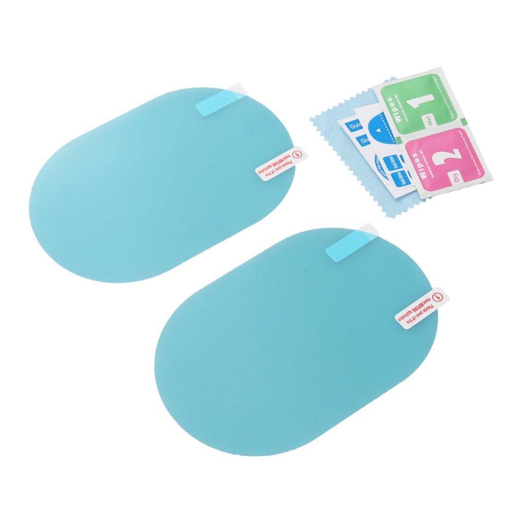 Gatuida 2pcs Car Rearview Mirror Protective Film Fog Glare Rainproof Film Installation Tools Fit for Cars Suvs Trucks