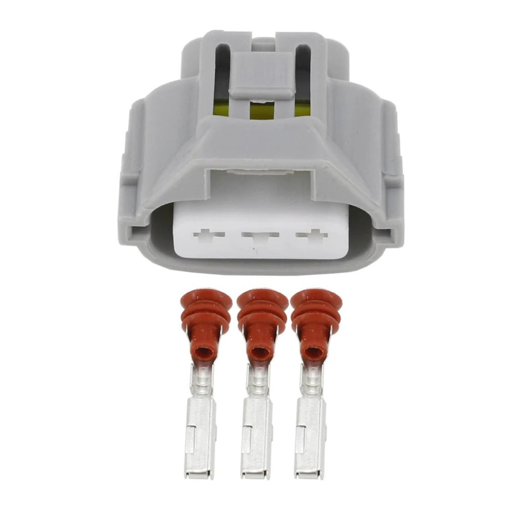 KOGORA Automotive Electrical connectors 3 Pin Connector Water/pro/of Jacket Vehicles Equipped with Automotive Connector Terminals DJ7038Y-2.2-21 3P(10 Sets)