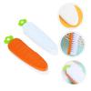 PRETYZOOM 2pcs Soft Bristles Dust Cleaning Brush Multi-Functional Home Duster for Shoes Floors and Bathtubs Portable and Lightweight with Convenient Hanging view 2