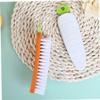 PRETYZOOM 2pcs Soft Bristles Dust Cleaning Brush Multi-Functional Home Duster for Shoes Floors and Bathtubs Portable and Lightweight with Convenient Hanging view 4