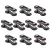 Bike Chain Master Link - PSLER Single Speed Bicycle Chain Link Missing Link Connectors Bike Chain Repair Accessories 10 Pieces Black view 1