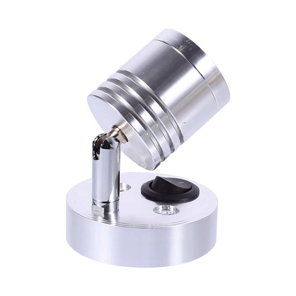 JECOMPRIS 1pc Aluminum Led Ceiling Light Warm White Wall Lamp for Rv and Yacht Energy-Saving Design Bright Lamp Beads Material for Home and Vehicle Use