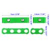 Karlass 1 Set 8mm Spark Plug Wire Separators Kit,Spark Plug Wire Separators Aluminum Kit,Engine Spark Plug Wire Separator Divider,Plug Wire Divider Looms Ignition Wire Separators Holders(Green) view 3