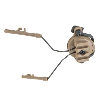 WHAMVOX Rotary Helmet Headset Adapter Guide Rail Compatible Mud Outdoor Accessories Easy Installation and Multi-Angle Rotation for Earmuffs and Headphones