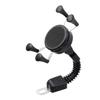 Homoyoyo Phone Mount Shockproof Phone Stand Rubber-Skid Feet Fit for Rearview Mirror Installation Motorcycles Atvs view 1