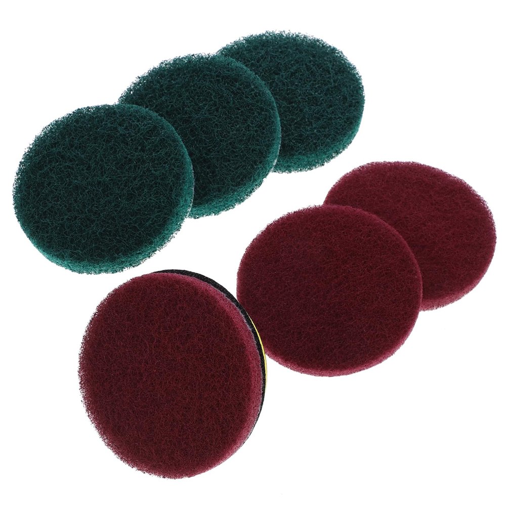 Gatuida Electric Drill Scrubbing Pad Set Cleaning Kit with Holder for Cars Tiles and Floors Durable Drill Power Scouring Brushes for Efficient Cleaning Tasks