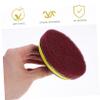 Gatuida Electric Drill Scrubbing Pad Set Cleaning Kit with Holder for Cars Tiles and Floors Durable Drill Power Scouring Brushes for Efficient Cleaning Tasks view 3