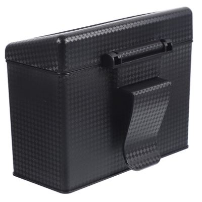 Anneome Vehicle Trash Cans Auto Trash Can Cover Rv Waste Bin Plastic Space-Saving Design