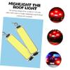 OUNONA 2pcs Interior Led Light Fixture for Rvs Trailers Boats Compact Design Lightweight Easy to Install for Reading Aesthetic Enhancement view 2