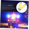 OUNONA 2pcs Interior Led Light Fixture for Rvs Trailers Boats Compact Design Lightweight Easy to Install for Reading Aesthetic Enhancement view 4