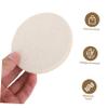 PartyKindom 2pcs Wool Polishing Discs Felt Buffing Wheel Wool Flocking Pad for Electric Drill Precision Grinding view 3